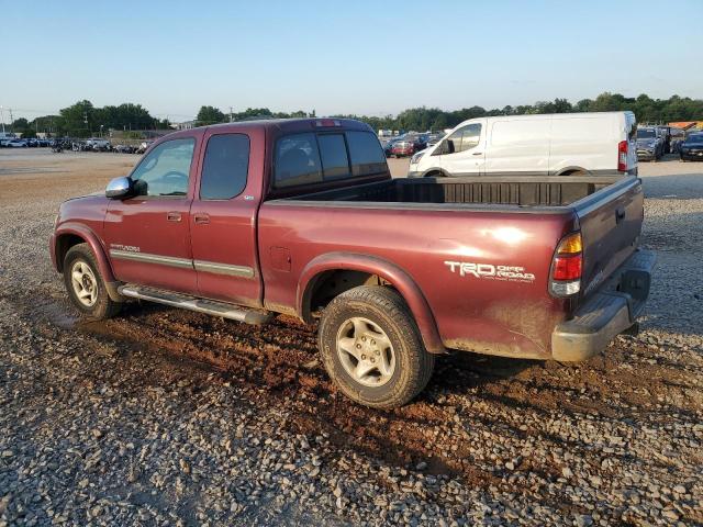 5TBRT34194S443049 - 2004 TOYOTA TUNDRA ACCESS CAB SR5 BURGUNDY photo 2