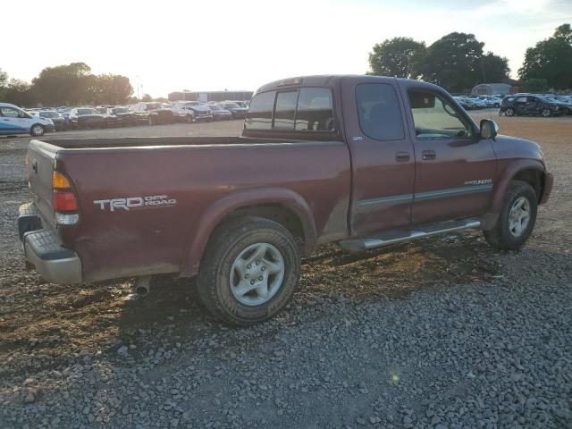 5TBRT34194S443049 - 2004 TOYOTA TUNDRA ACCESS CAB SR5 BURGUNDY photo 3