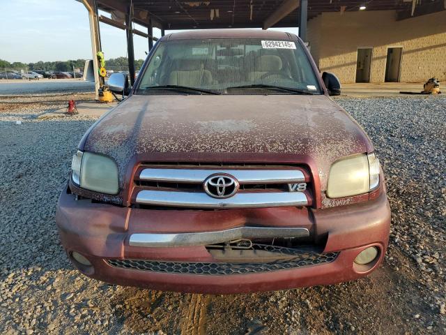 5TBRT34194S443049 - 2004 TOYOTA TUNDRA ACCESS CAB SR5 BURGUNDY photo 5