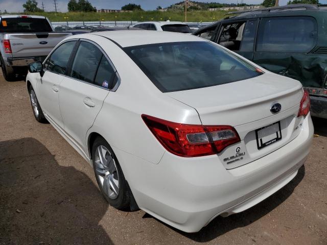 4S3BNBA60F3045701 - 2015 SUBARU LEGACY 2.5I WHITE photo 2