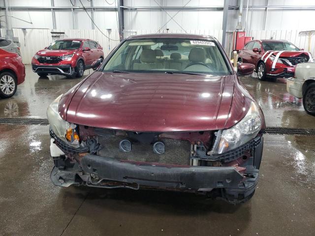 1HGCP26719A064811 - 2009 HONDA ACCORD EX MAROON photo 5
