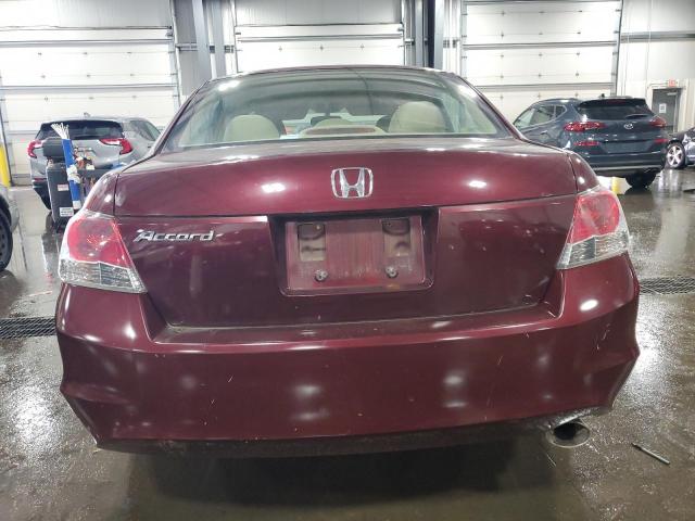 1HGCP26719A064811 - 2009 HONDA ACCORD EX MAROON photo 6