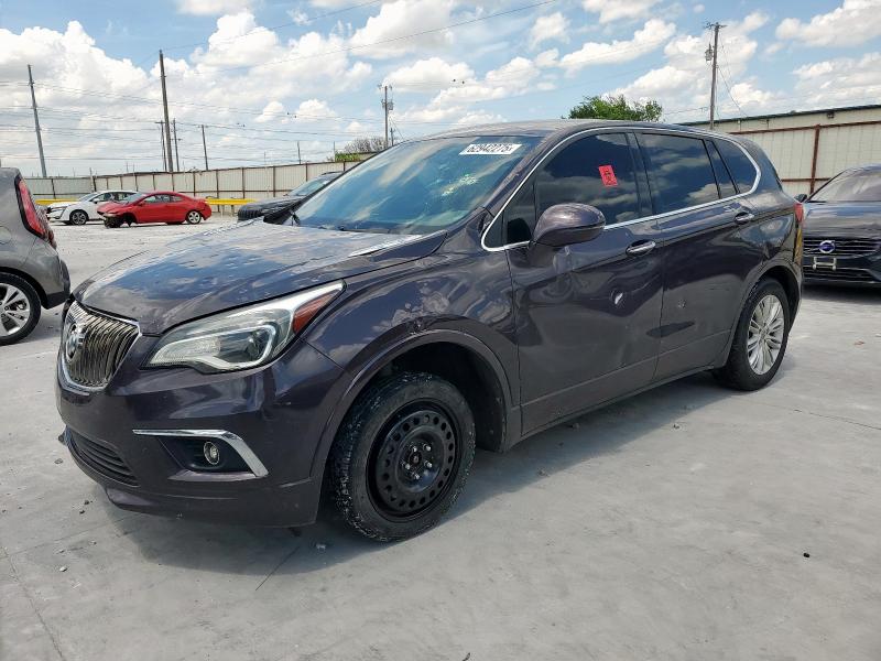 LRBFXASA8HD019190 - 2017 BUICK ENVISION PREFERRED BROWN photo 1
