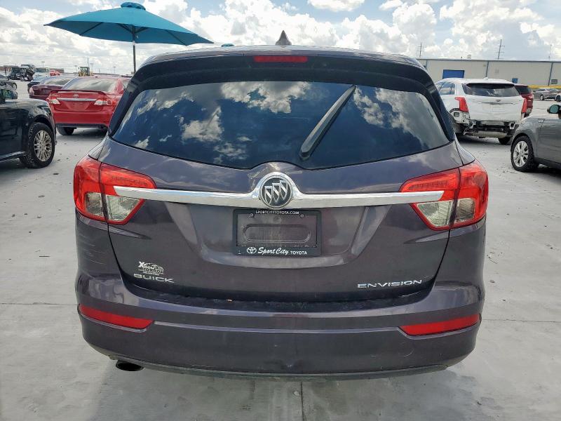 LRBFXASA8HD019190 - 2017 BUICK ENVISION PREFERRED BROWN photo 6