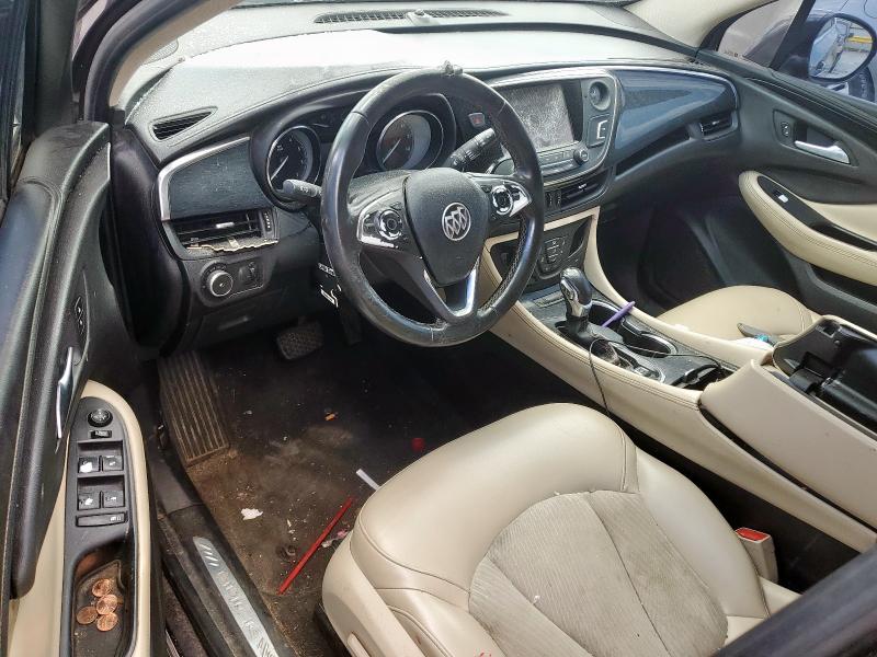 LRBFXASA8HD019190 - 2017 BUICK ENVISION PREFERRED BROWN photo 8