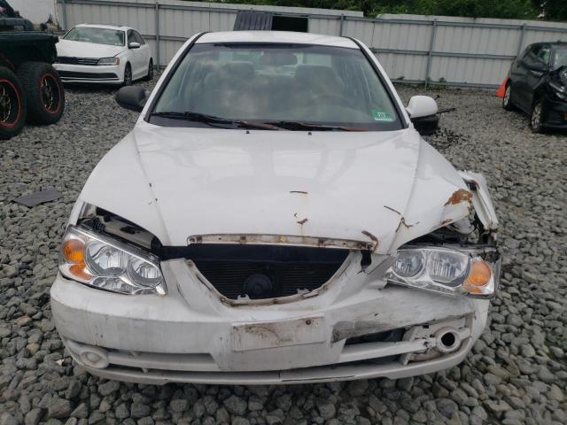 KMHDN46D75U197684 - 2005 HYUNDAI ELANTRA GLS WHITE photo 5