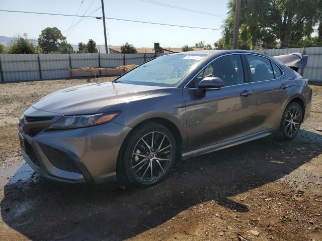 4T1G11AK5RU883452 - 2024 TOYOTA CAMRY SE NIGHT SHADE GRAY photo 1