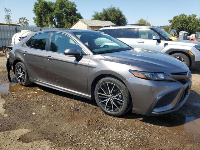 4T1G11AK5RU883452 - 2024 TOYOTA CAMRY SE NIGHT SHADE GRAY photo 4