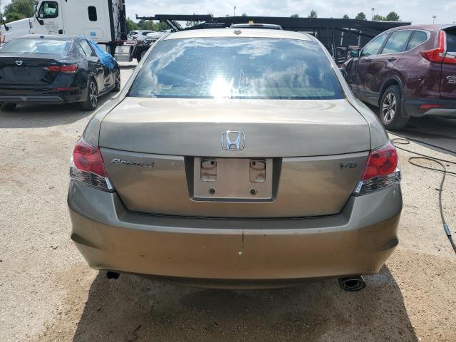 1HGCP36818A079645 - 2008 HONDA ACCORD EXL BEIGE photo 6