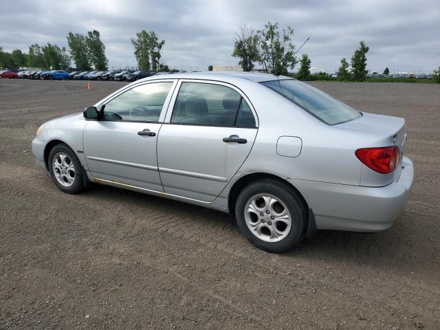 2T1BR32E66C664312 - 2006 TOYOTA COROLLA CE SILVER photo 2