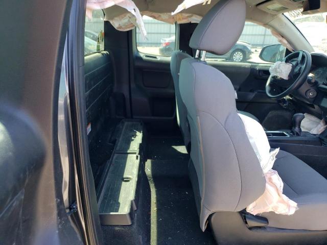 5TFRX5GNXJX129485 - 2018 TOYOTA TACOMA ACCESS CAB ნაცრისფერი ფოტო 10