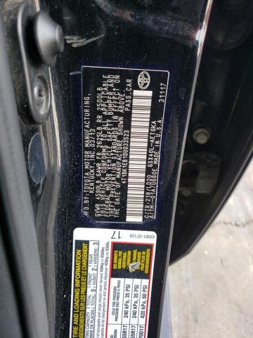 4T1BK1EB1DU033523 - 2013 TOYOTA AVALON BASE 黑色 照片 12