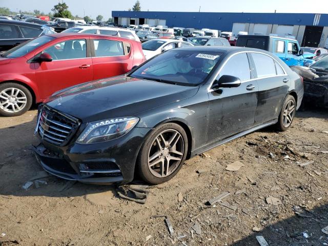 WDDUG8FB9FA126189 - 2015 MERCEDES-BENZ S 550 4MATIC BLACK photo 1