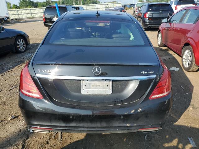 WDDUG8FB9FA126189 - 2015 MERCEDES-BENZ S 550 4MATIC BLACK photo 6