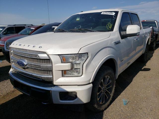 1FTEW1EG7HFC89905 - 2017 FORD F150 SUPERCREW WHITE photo 1