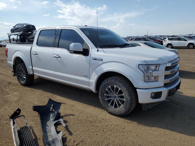 1FTEW1EG7HFC89905 - 2017 FORD F150 SUPERCREW WHITE photo 4