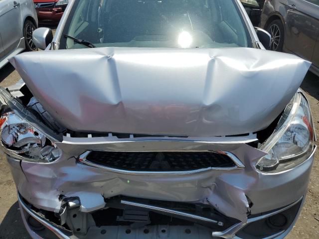 ML32A3HJ0KH000916 - 2019 MITSUBISHI MIRAGE ES SILVER photo 11