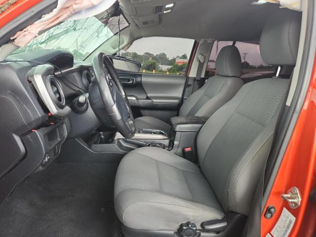 5TFCZ5AN9HX058878 - 2017 TOYOTA TACOMA DOUBLE CAB ORANGE photo 7