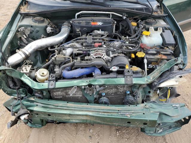 JF1GG68582G816113 - 2002 SUBARU IMPREZA OUTBACK SPORT GREEN photo 11