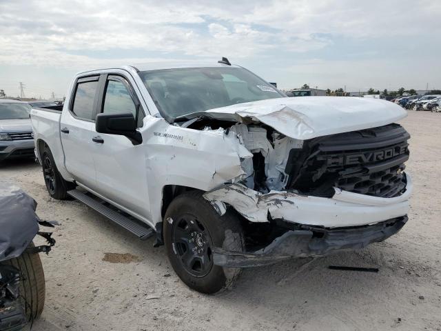 1GCPDBEK2NZ617475 - 2022 CHEVROLET SILVERADO K1500 CUSTOM WHITE photo 4