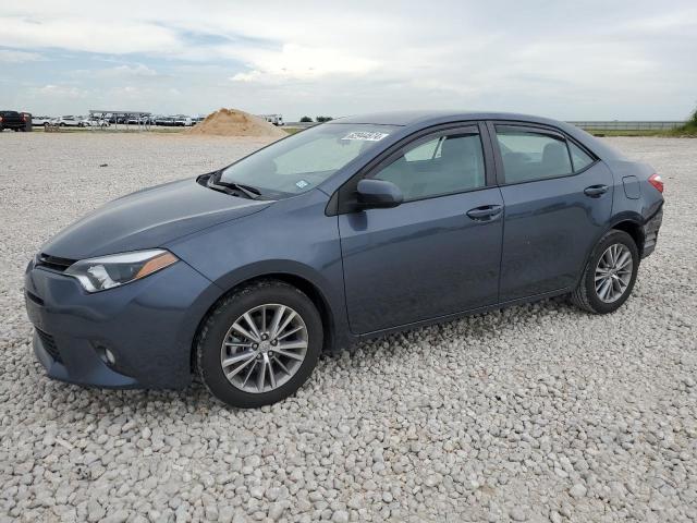 5YFBURHE2FP252770 - 2015 TOYOTA COROLLA L GRAY photo 1