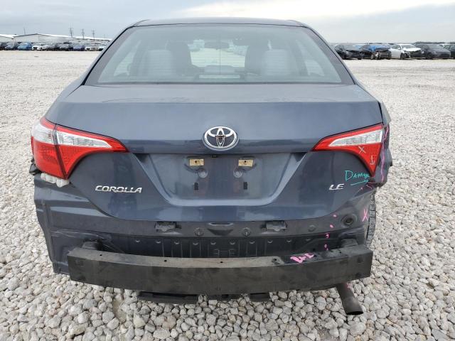 5YFBURHE2FP252770 - 2015 TOYOTA COROLLA L GRAY photo 6