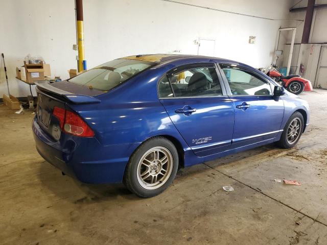 2HGFA55527H707486 - 2007 HONDA CIVIC SI BLUE photo 3