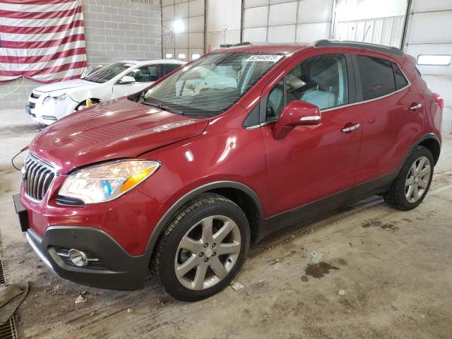 KL4CJHSB8GB556878 - 2016 BUICK ENCORE PREMIUM RED photo 1