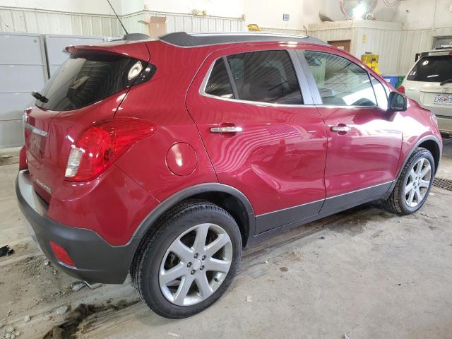 KL4CJHSB8GB556878 - 2016 BUICK ENCORE PREMIUM RED photo 3