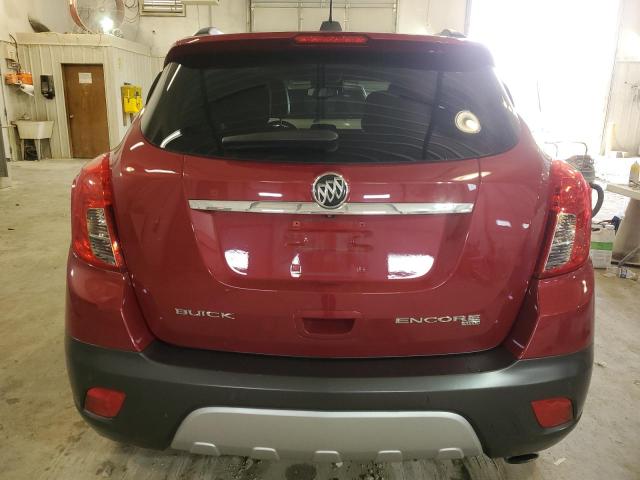 KL4CJHSB8GB556878 - 2016 BUICK ENCORE PREMIUM RED photo 6