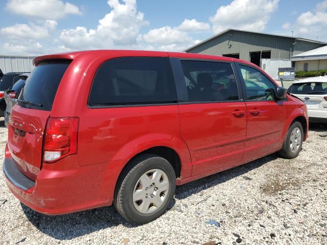 2C4RDGBG3CR328912 - 2012 DODGE GRAND CARA SE RED photo 3