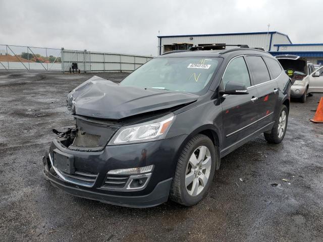 1GNKVJKD3FJ250262 - 2015 CHEVROLET TRAVERSE LTZ BLACK photo 2