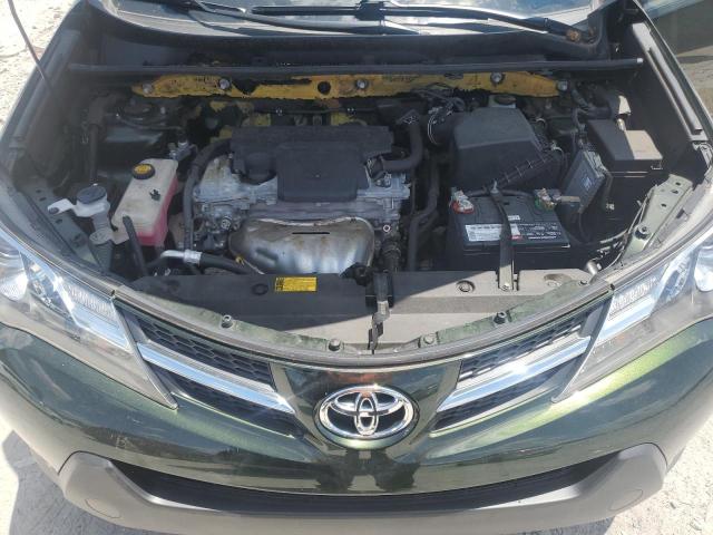 JTMZFREVXD5011238 - 2013 TOYOTA RAV4 LE GREEN photo 11