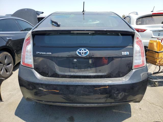 JTDKN3DU9C5479180 - 2012 TOYOTA PRIUS BLACK photo 6