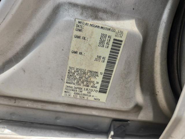 1N4AL3AP6DC187070 - 2013 NISSAN ALTIMA 2.5 灰色 照片 12