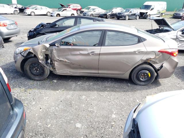 5NPDH4AE9CH077260 - 2012 HYUNDAI ELANTRA GLS TAN photo 12