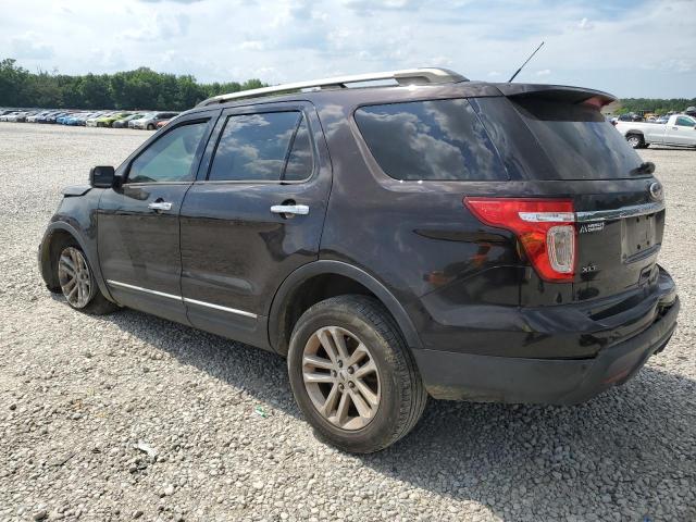 1FM5K7D88DGB77462 - 2013 FORD EXPLORER XLT Negro foto 2