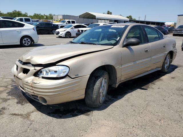 1G2NF52E42M688580 - 2002 PONTIAC GRAND AM SE1 TAN photo 1