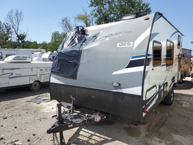 4YDT17511KK414364 - 2019 KEYSTONE PASSPORT WHITE photo 2