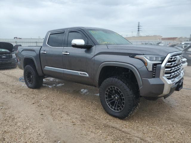 5TFMA5DBXPX101300 - 2023 TOYOTA TUNDRA CREWMAX PLATINUM ნაცრისფერი ფოტო 4