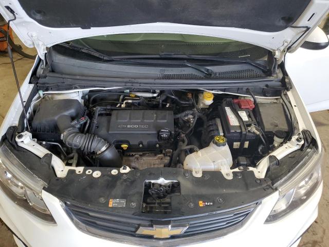 1G1JG6SB1K4112926 - 2019 CHEVROLET SONIC WHITE photo 11
