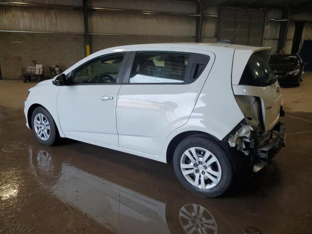 1G1JG6SB1K4112926 - 2019 CHEVROLET SONIC WHITE photo 2