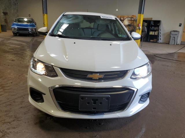 1G1JG6SB1K4112926 - 2019 CHEVROLET SONIC WHITE photo 5