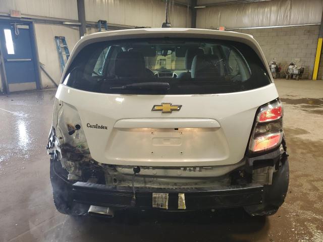 1G1JG6SB1K4112926 - 2019 CHEVROLET SONIC WHITE photo 6
