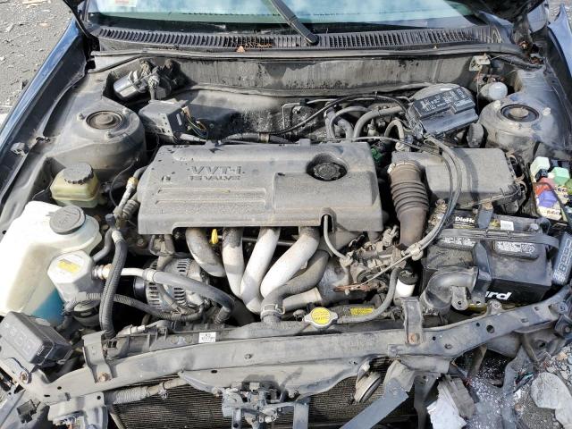 1Y1SK52842Z407588 - 2002 CHEVROLET GEO PRIZM BASE BLACK photo 11