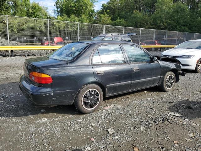 1Y1SK52842Z407588 - 2002 CHEVROLET GEO PRIZM BASE BLACK photo 3