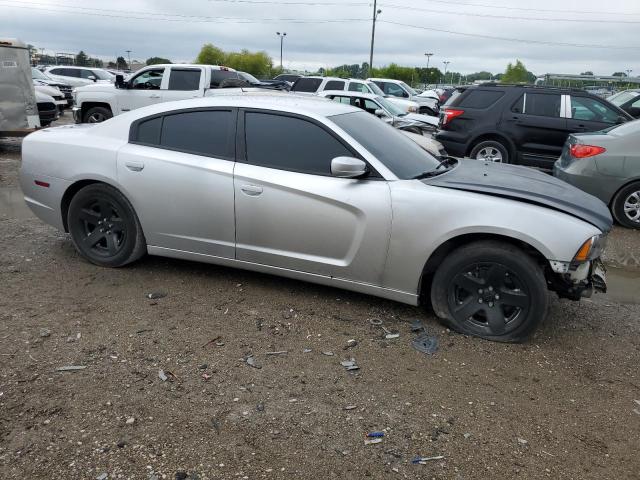 2C3CDXATXCH267914 - 2012 DODGE CHARGER POLICE SILVER photo 4