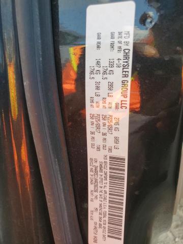 2A4RR5D10AR286396 - 2010 CHRYSLER TOWN & COU TOURING შავი ფოტო 13