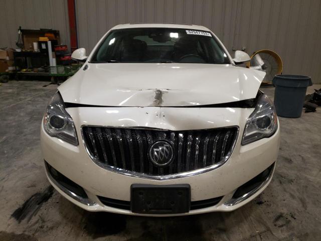 2G4GR5GX0F9287113 - 2015 BUICK REGAL PREMIUM WHITE photo 5