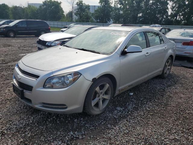 1G1ZC5E14BF126383 - 2011 CHEVROLET MALIBU 1LT SILVER photo 1